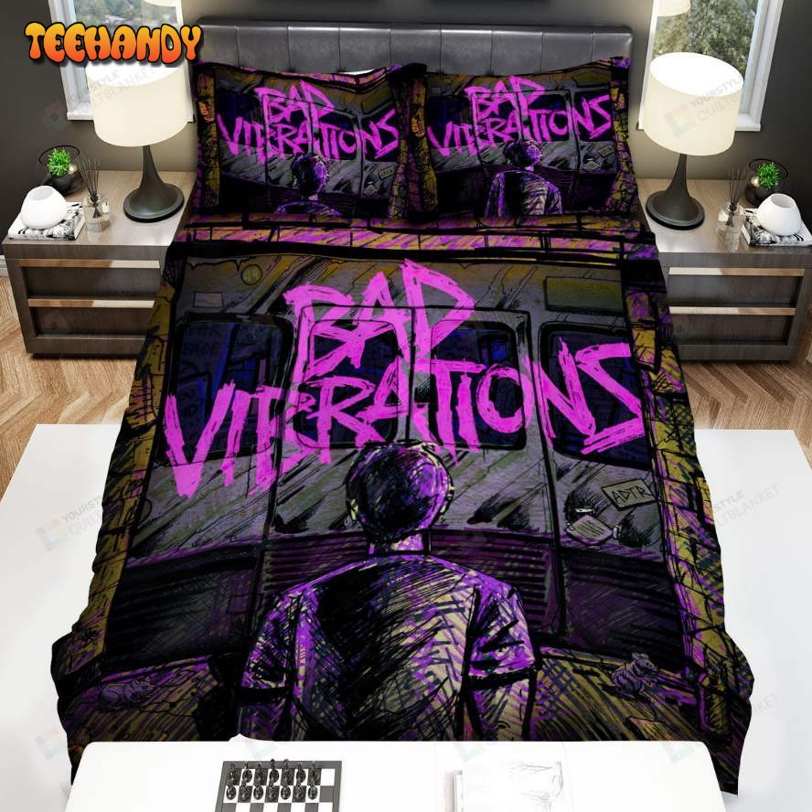 A Day To Remember Album Cover Bad Vibrations Comforter Bedding Sets