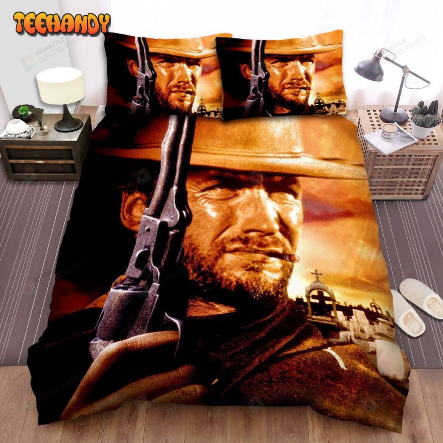 A Fistful Of Dollars (1964) Cemetery Movie Poster Comforter Bedding Sets