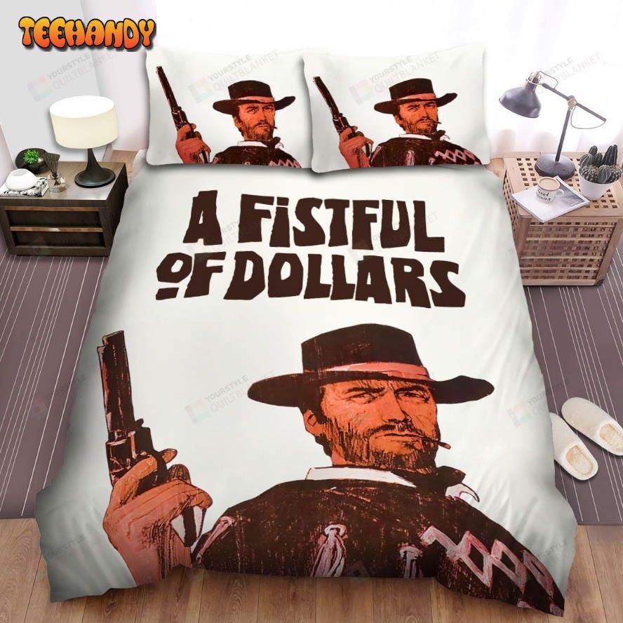 A Fistful Of Dollars (1964) Clint Eastwood Movie Poster Comforter Bedding Sets