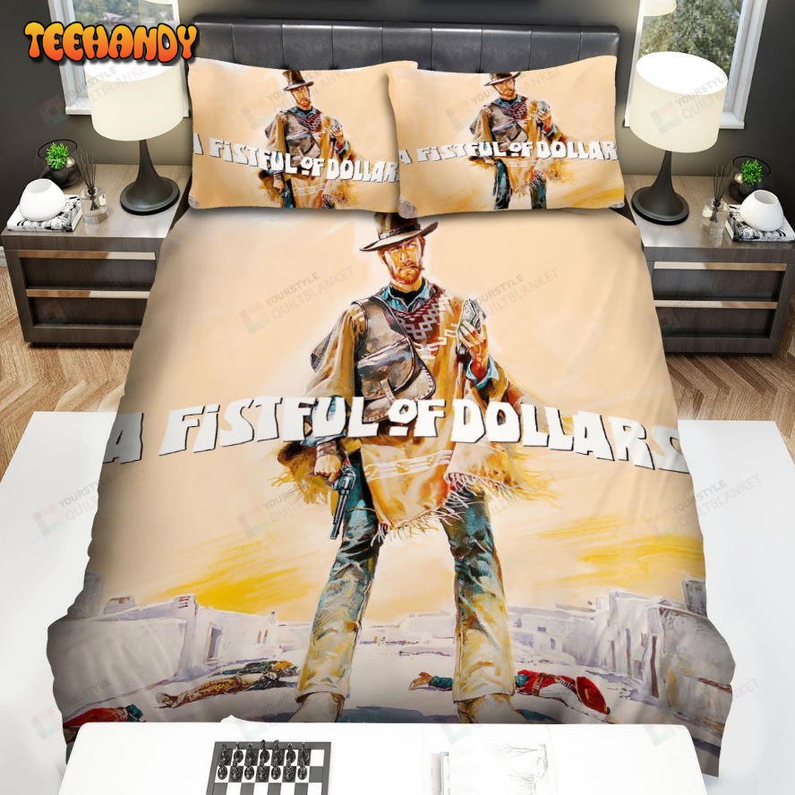 A Fistful Of Dollars (1964) Directed By Sergio Leone Movie Poster Bedding Sets