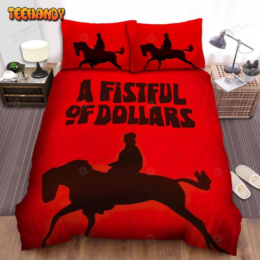 A Fistful Of Dollars (1964) Horse Rider’s Shadow Movie Poster Bedding Sets