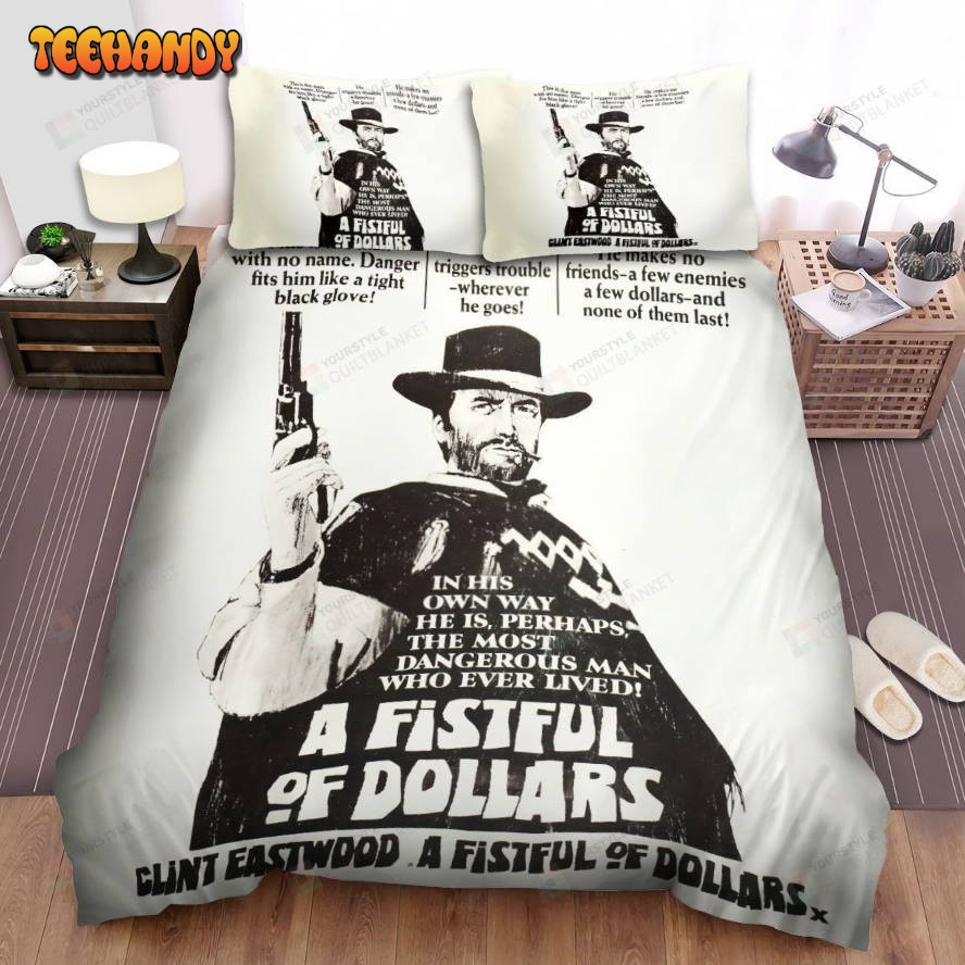 A Fistful Of Dollars (1964) London Pavilion Movie Poster Bedding Sets