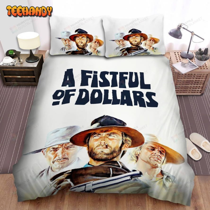 A Fistful Of Dollars (1964) Painting Movie Poster Bedding Sets