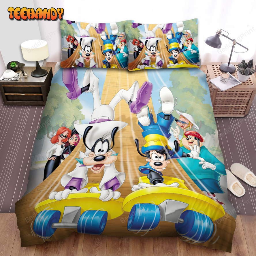 A Goofy Movie (1995) Poster Movie Poster Duvet Cover Bedding Sets Ver 3