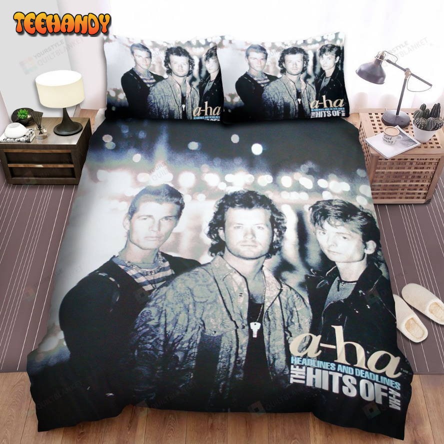 A-Ha Music Band Album Headlines Deadlines The Hits Of A-Ha Bedding Sets