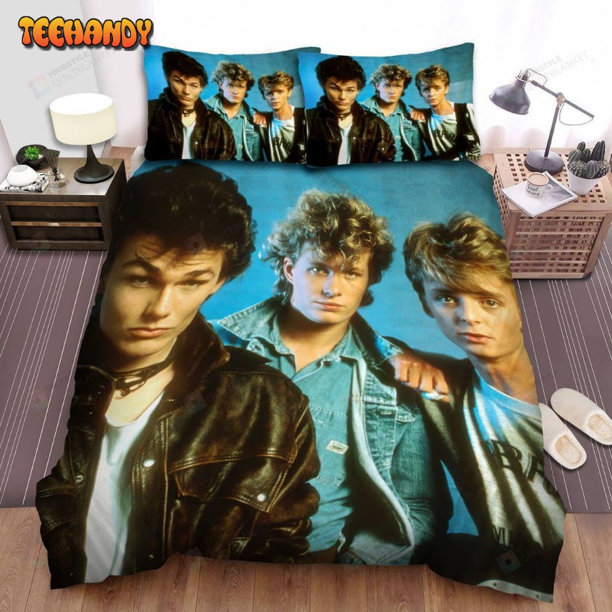 A-Ha Music Band And The Guitar Spread Comforter Duvet Cover Bedding Sets