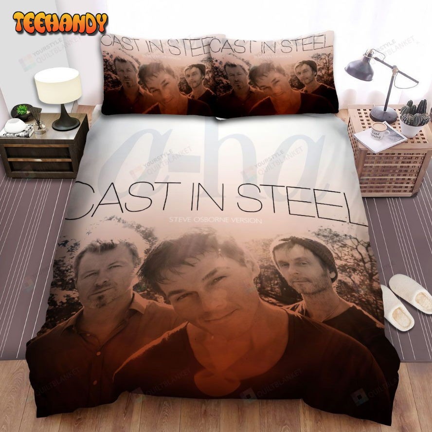 A-Ha Music Band Castin Steel Spread Comforter Duvet Cover Bedding Sets