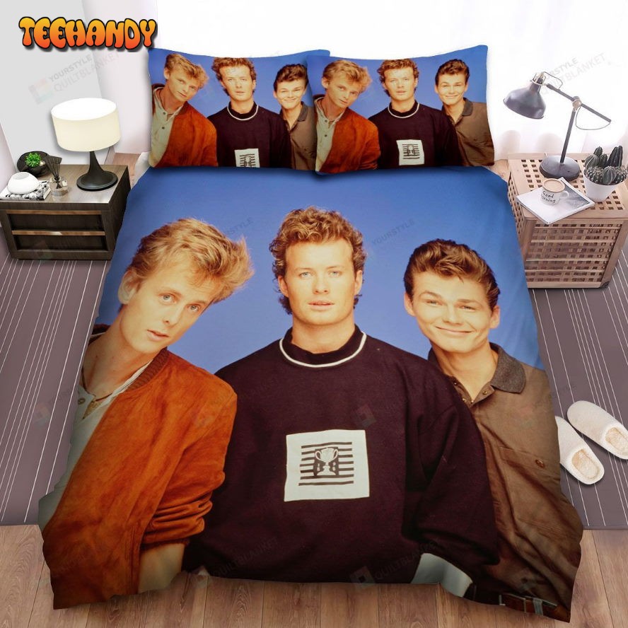 A-Ha Music Band Colorful Photo Spread Comforter Duvet Cover Bedding Sets