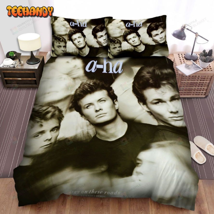 A-Ha Music Band Stay On These Roads Spread Comforter Bedding Sets