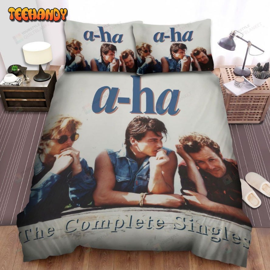 A-Ha Music Band The Complete Singles Spread Comforter Bedding Sets