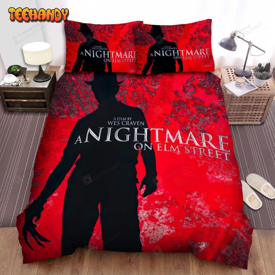 A Nightmare On Elm Street Movie Art Spread Comforter Bedding Sets Ver 20