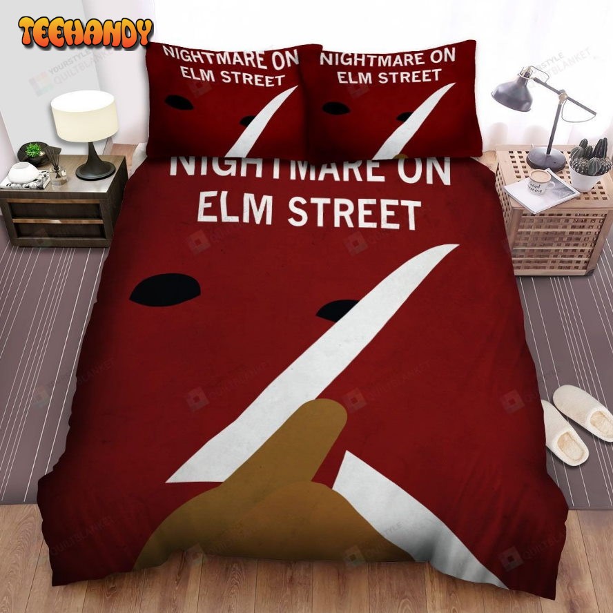 A Nightmare On Elm Street Movie Art Spread Comforter Bedding Sets Ver 23