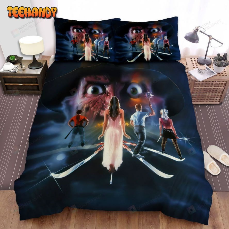 A Nightmare On Elm Street Movie Cartoon Photo Comforter Bedding Sets