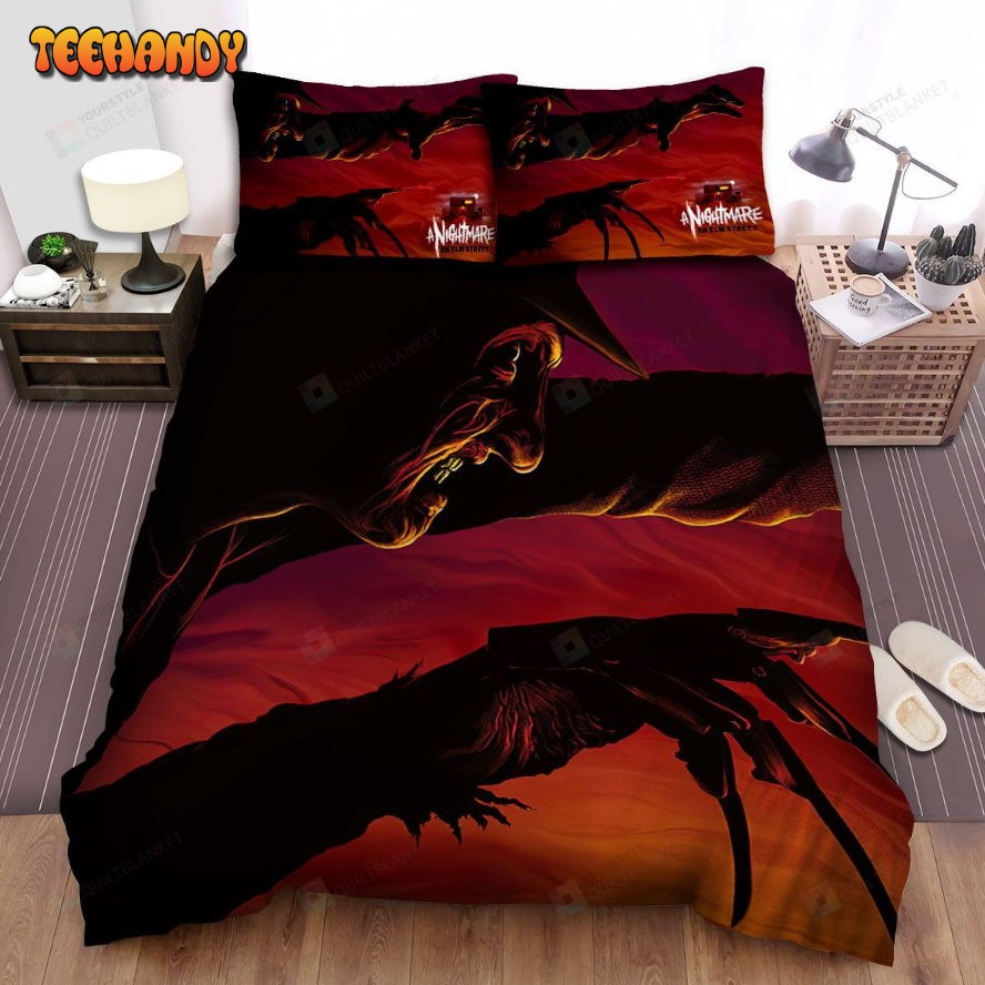 A Nightmare On Elm Street Movie Devil’s Hand Photo Comforter Bedding Sets