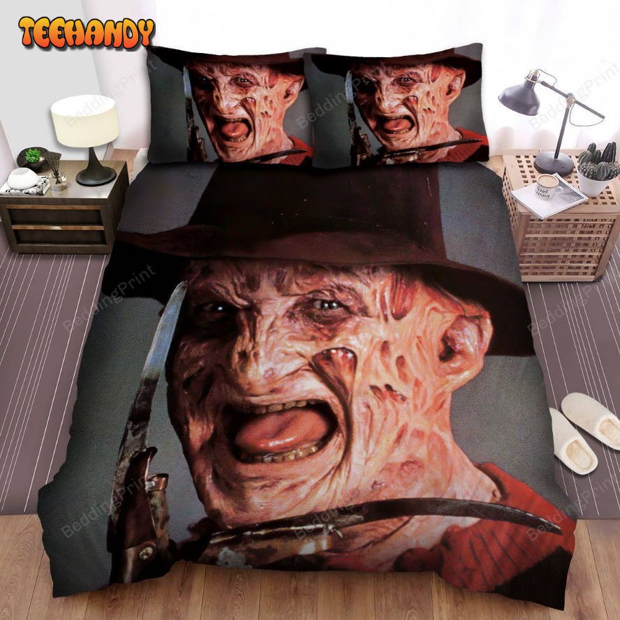 A Nightmare On Elm Street Movie Monster Photo Duvet Cover Bedding Sets