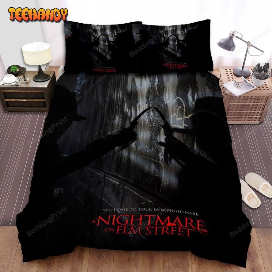 A Nightmare On Elm Street Movie Poster Duvet Cover Bedding Sets Ver 3