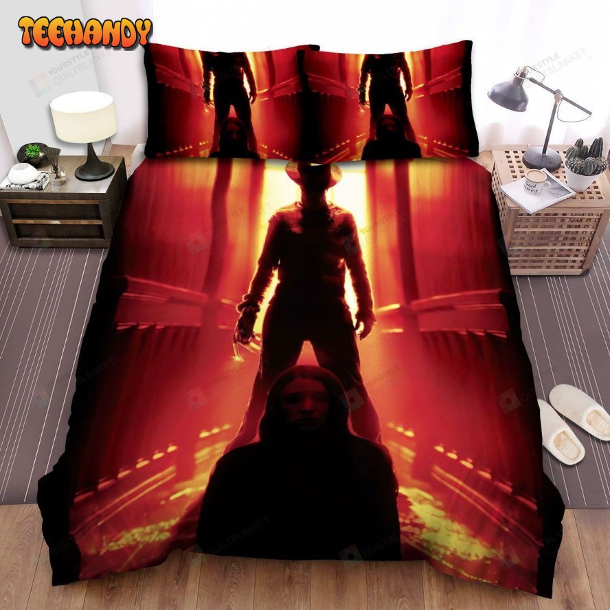 A Nightmare On Elm Street Movie Poster Spread Comforter Bedding Sets Ver 6