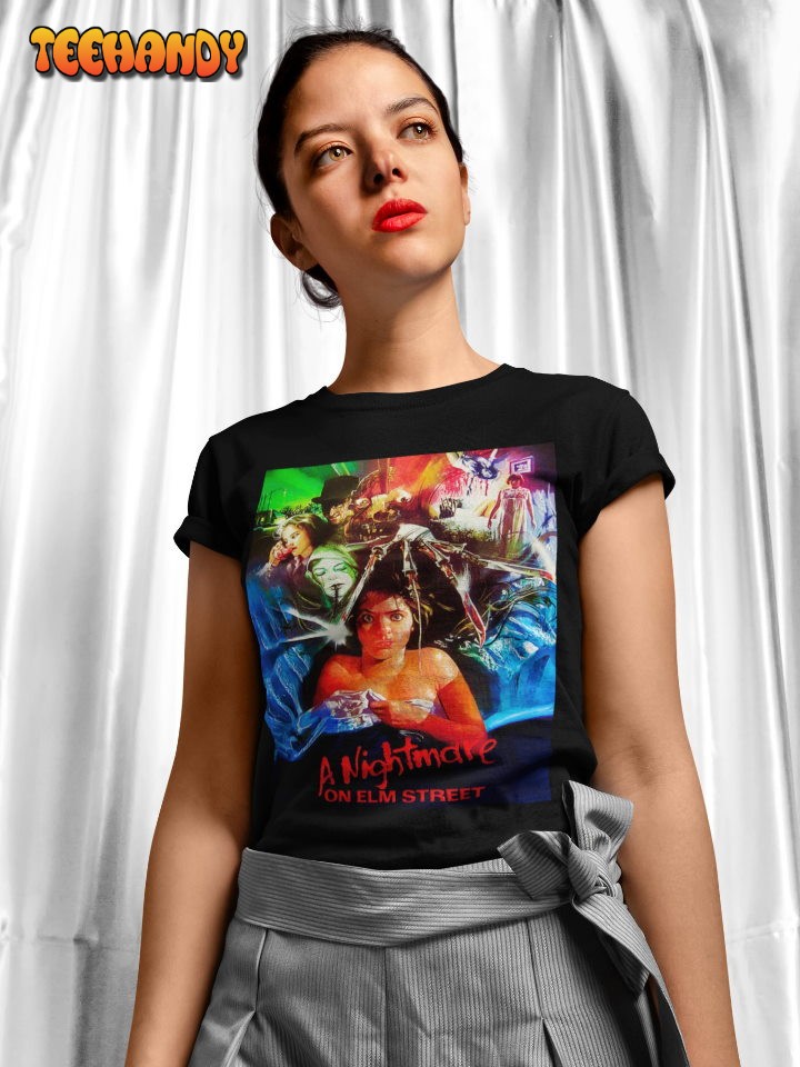 A Nightmare on Elm Street T-Shirt, Nightmare on Elm Street Poster T Shirt