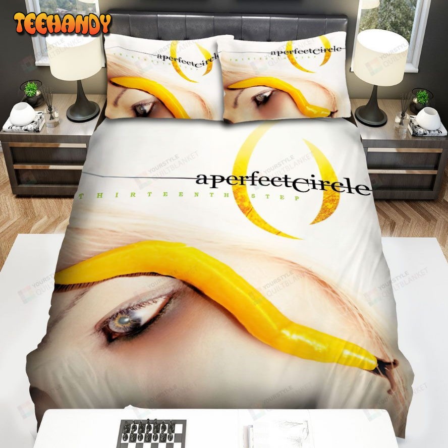 A Perfect Circle Album Thirteenth Step Spread Comforter Bedding Sets