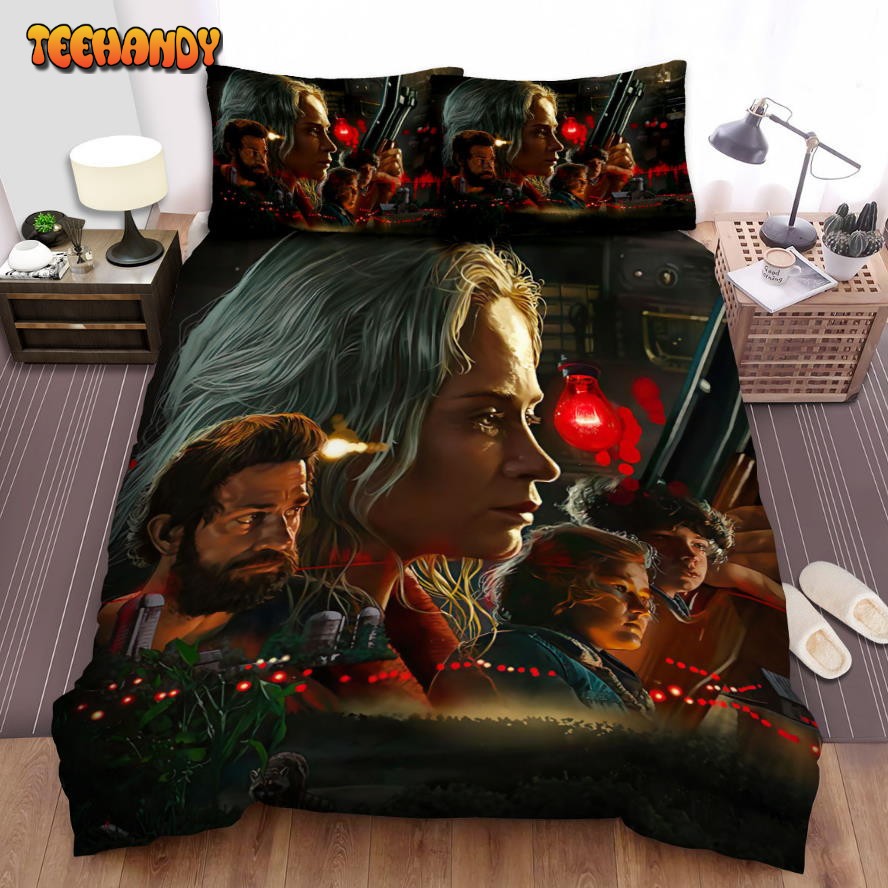 A Quiet Place (I) Movie Art Spread Comforter Duvet Cover Bedding Sets Ver 1