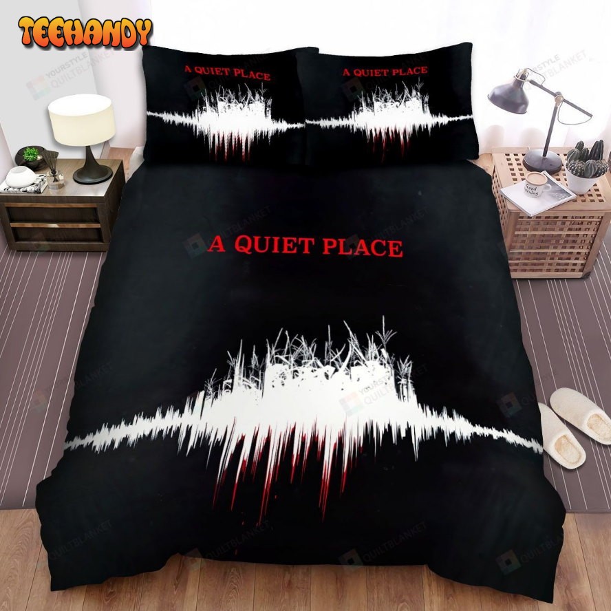 A Quiet Place (I) Movie Art Spread Comforter Duvet Cover Bedding Sets Ver 7