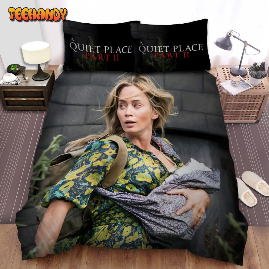 A Quiet Place Part Ii Evelyn Abbott Movie Poster Bedding Sets Ver 1