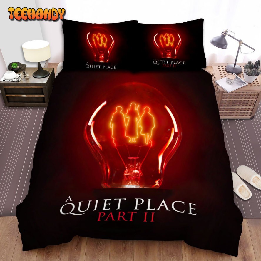 A Quiet Place Part Ii Movie Poster Spread Comforter Bedding Sets Ver 4