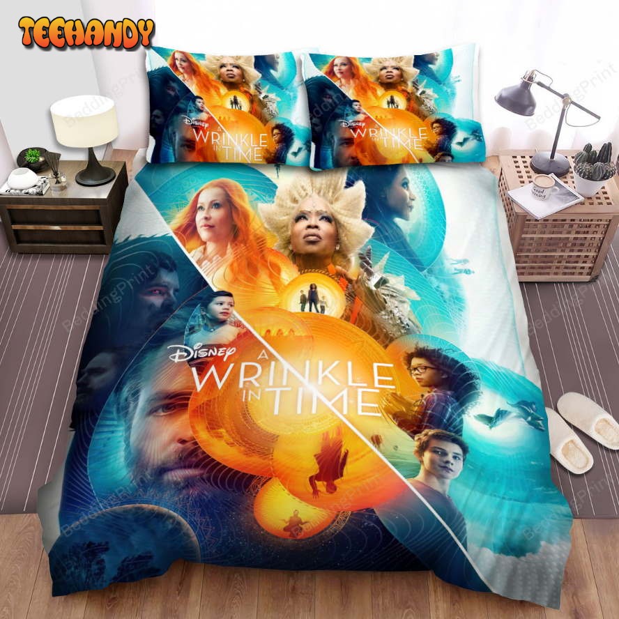 A Wrinkle In Time Movie Poster 3 Bed Sheets Duvet Cover Bedding Sets