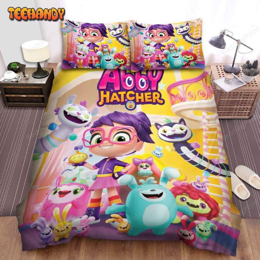 Abby Hatcher All Characters Bed Sheets Spread Duvet Cover Bedding Sets