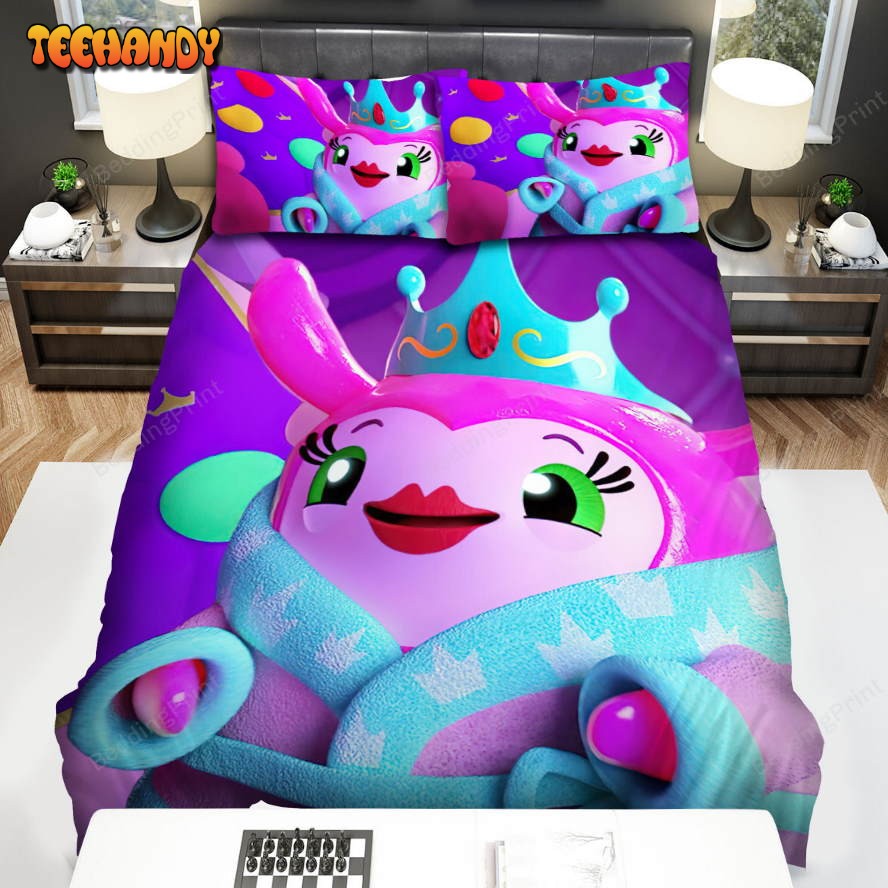 Abby Hatcher Princess Flug Poster Spread Duvet Cover Bedding Sets