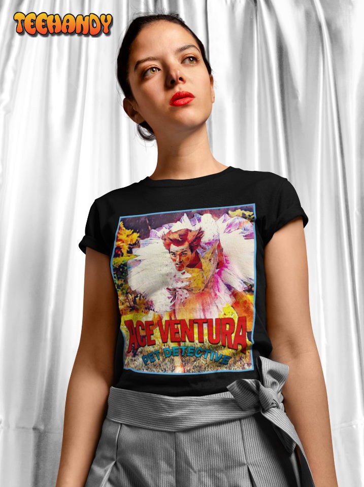 Ace Ventura Movie Poster T Shirt, 90s Movie Vintage 90s Movie Graphic T Shirt