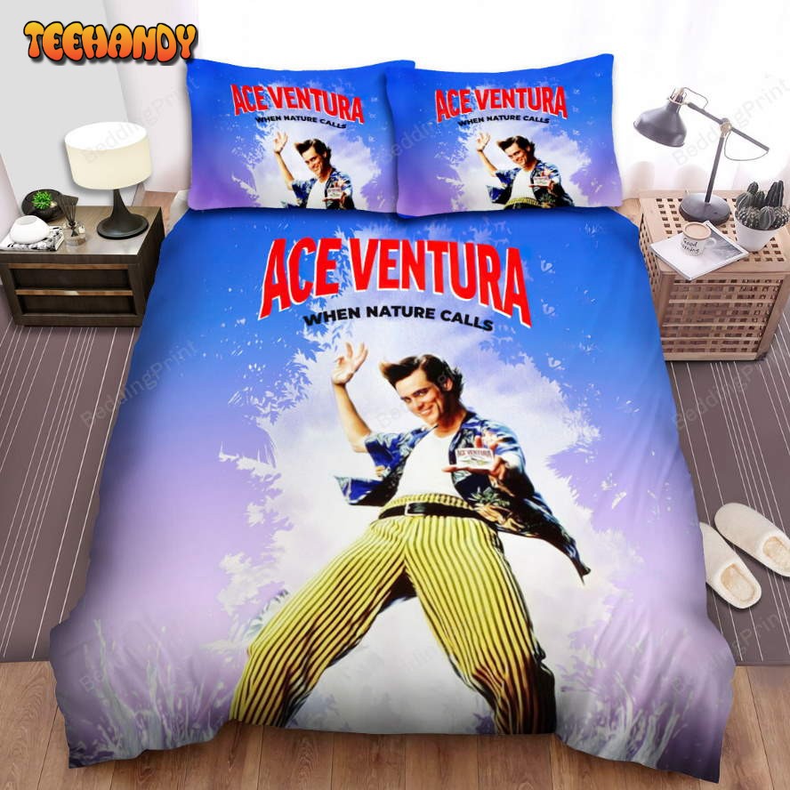 Ace Ventura When Nature Calls (1995) Movie Cover Duvet Cover Bedding Sets