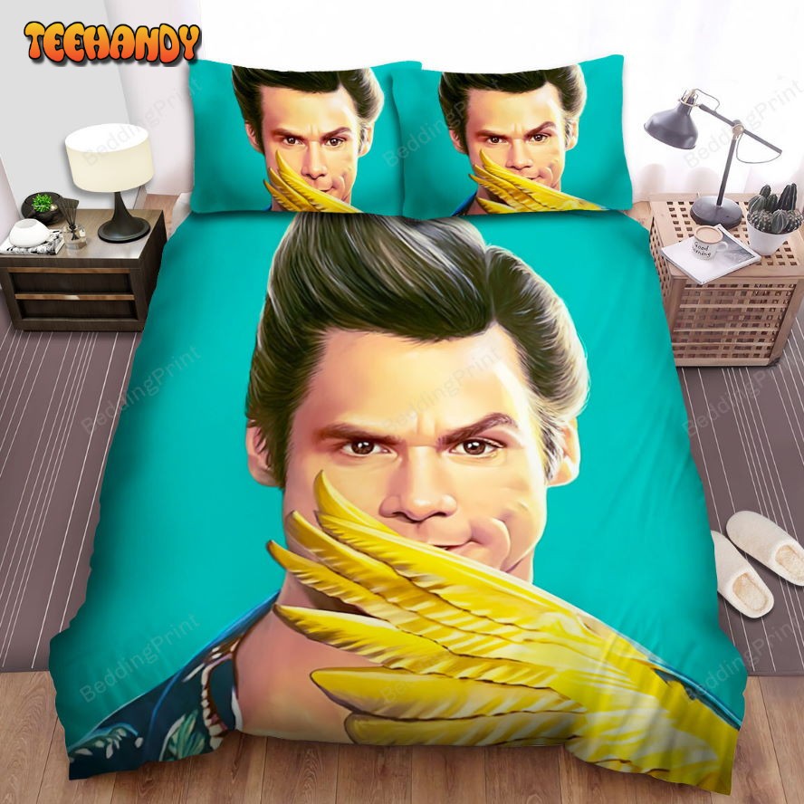 Ace Ventura When Nature Calls (1995) Movie Golden Wing Duvet Cover Bedding Sets