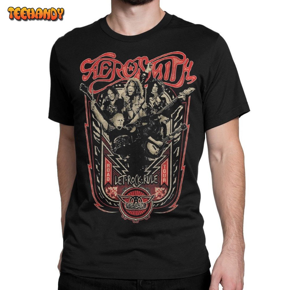 Aerosmith Road Tour T-Shirt, Men’s and Women’s