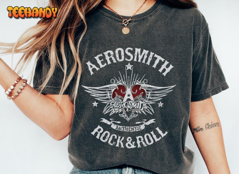 Aerosmith T-Shirt, Vintage T Shirt, Retro Vintage Shirt