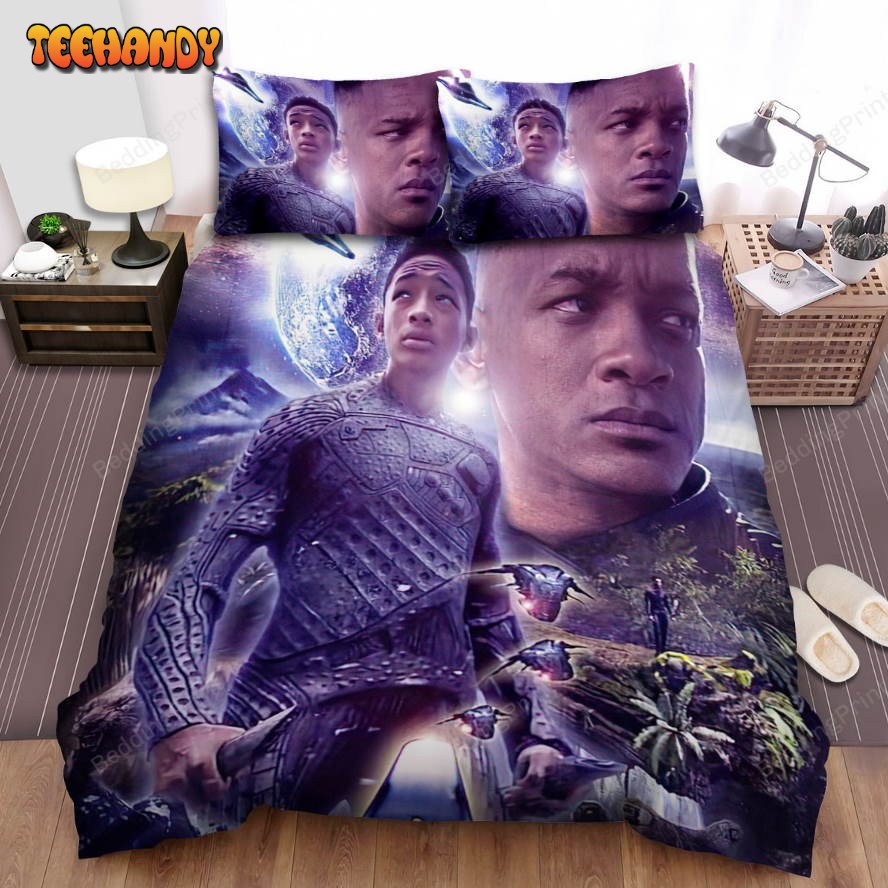 After Earth Movie Poster 2 Bed Sheets Duvet Cover Bedding Sets