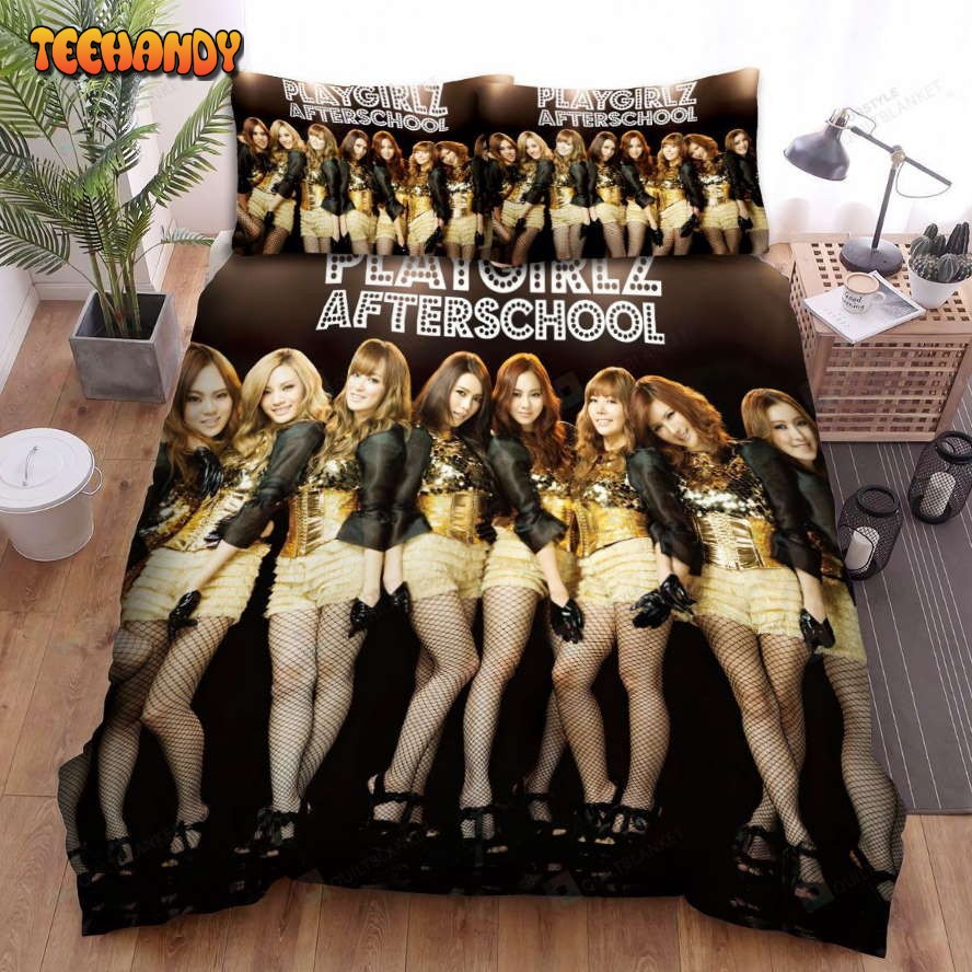 After School Playgirlz Album Cover Spread Comforter Bedding Sets