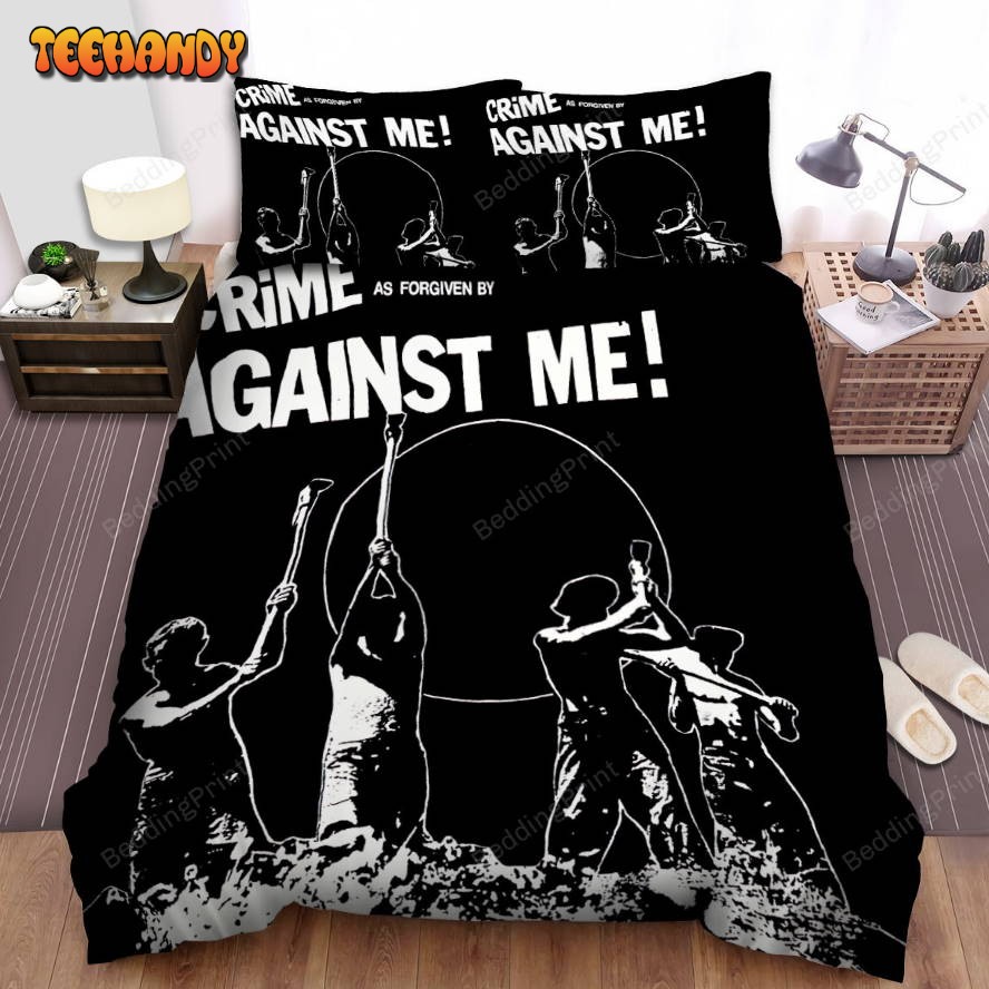 Against Me! Band Album Crime As Forgiven By Against Me Bedding Sets