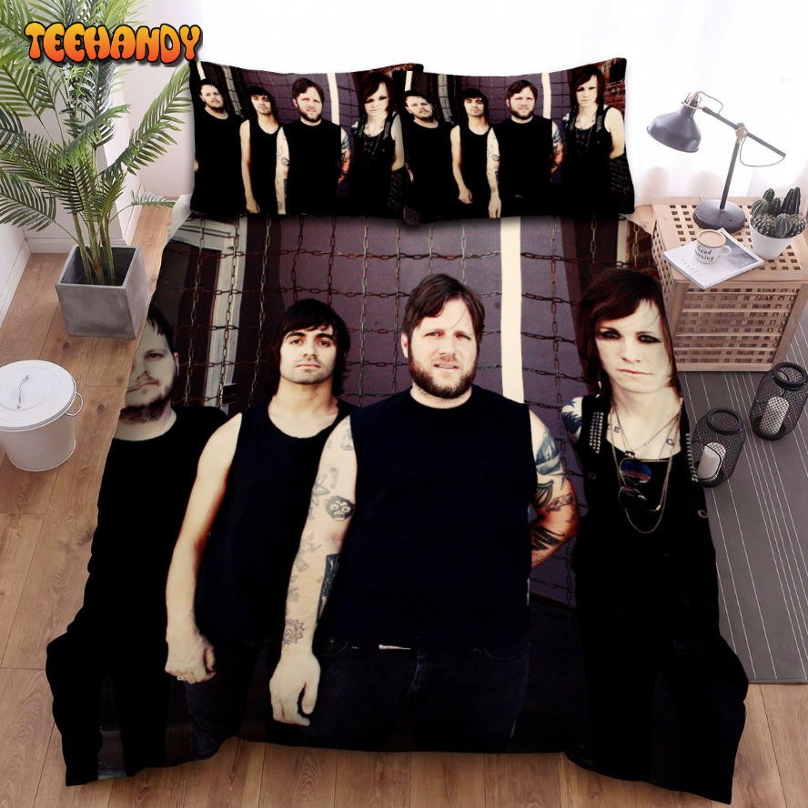 Against Me! Band Art Background Bed Sheets Duvet Cover Bedding Sets