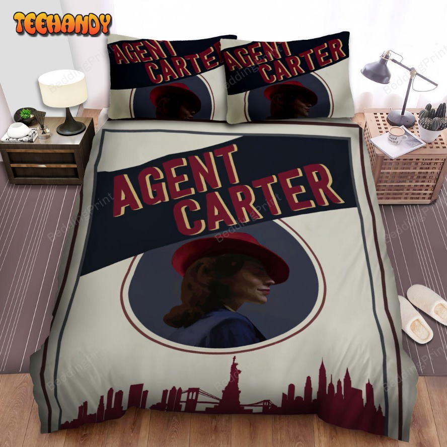 Agent Carter (2015–2016) Movie Digital Art 3 Bed Sheets Duvet Cover Bedding Sets