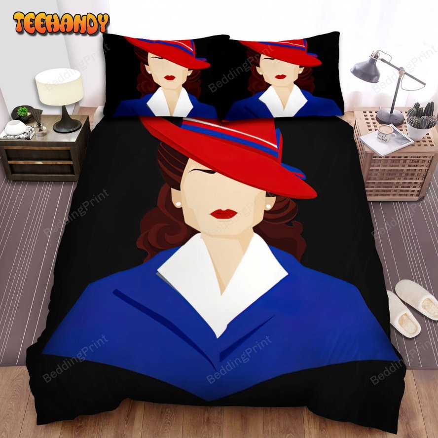 Agent Carter (2015–2016) Movie Digital Art Bed Sheets Duvet Cover Bedding Sets