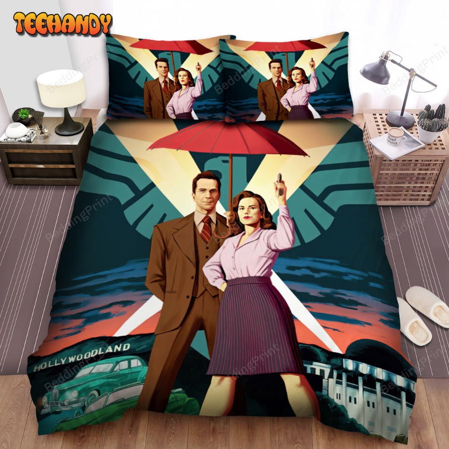 Agent Carter (2015–2016) Movie Illustration 2 Bed Sheets Duvet Cover Bedding Sets