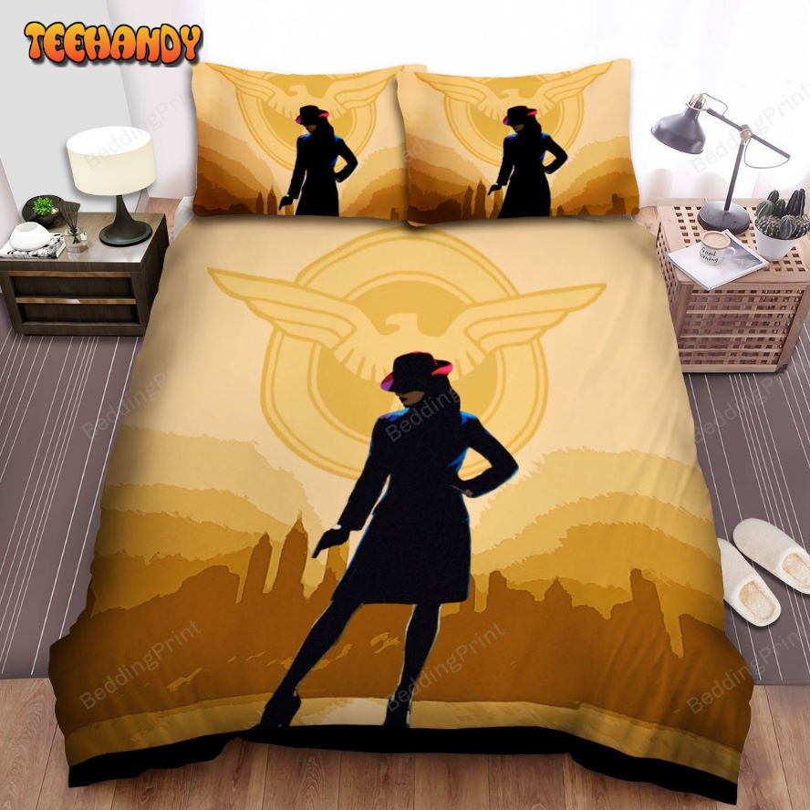 Agent Carter (2015–2016) Movie Illustration 4 Bed Sheets Duvet Cover Bedding Sets