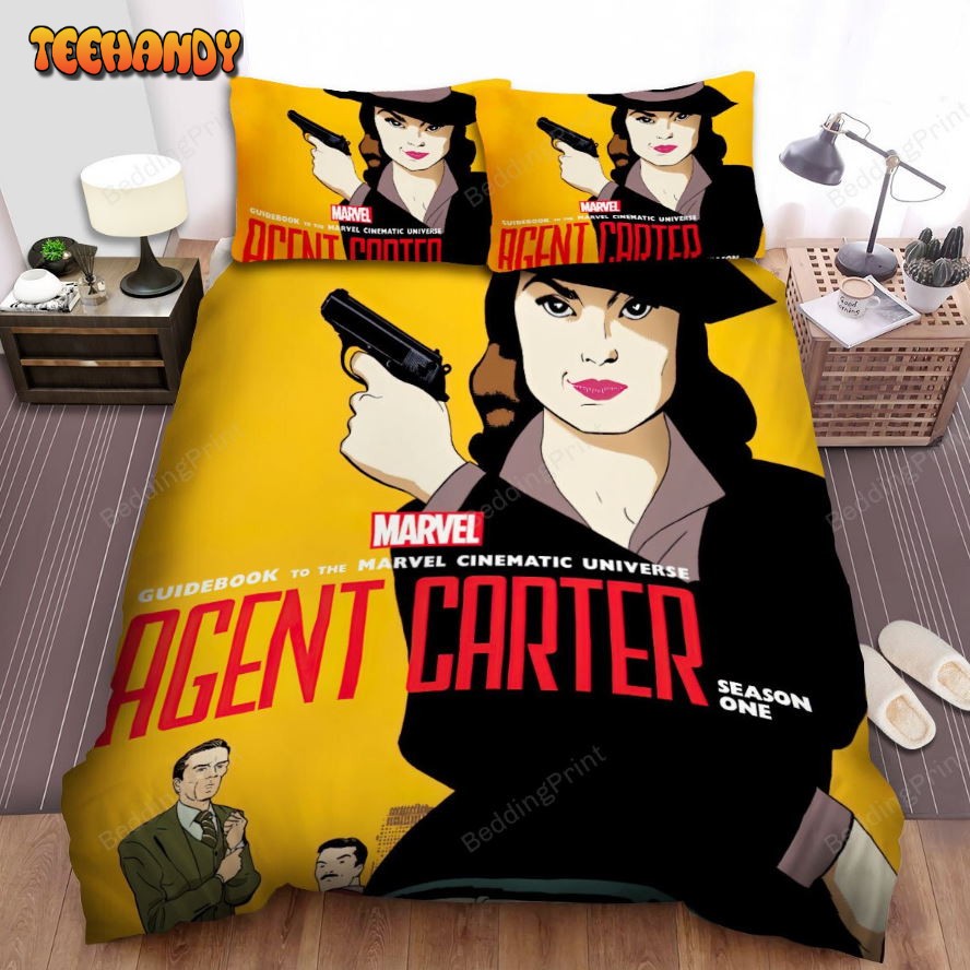 Agent Carter (2015–2016) Movie Illustration Bed Sheets Duvet Cover Bedding Sets