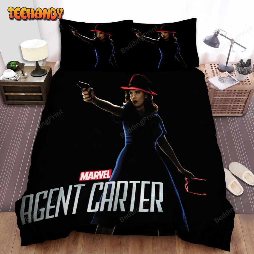 Agent Carter (2015–2016) Movie Poster 2 Bed Sheets Duvet Cover Bedding Sets