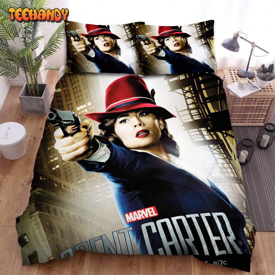 Agent Carter (2015–2016) Movie Poster Bed Sheets Duvet Cover Bedding Sets