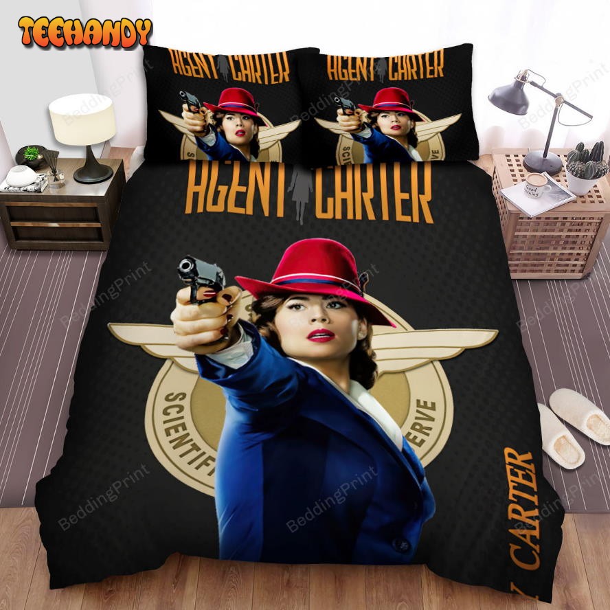 Agent Carter (2015–2016) Peggy Carter Poster 2 Duvet Cover Bedding Sets