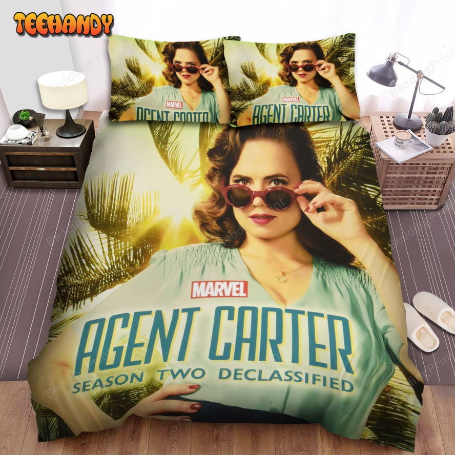 Agent Carter (2015–2016) Season 2 Poster Fanart Duvet Cover Bedding Sets