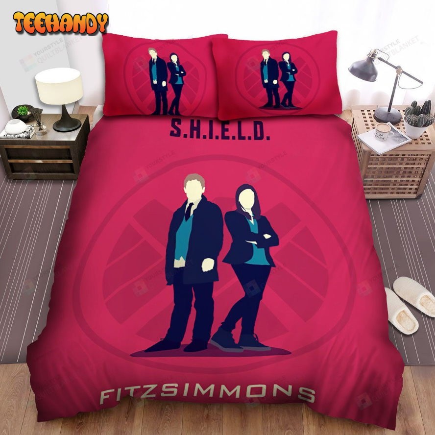 Agents Of S.H.I.E.L.D. Movie Art 6 Spread Comforter Duvet Cover Bedding Sets