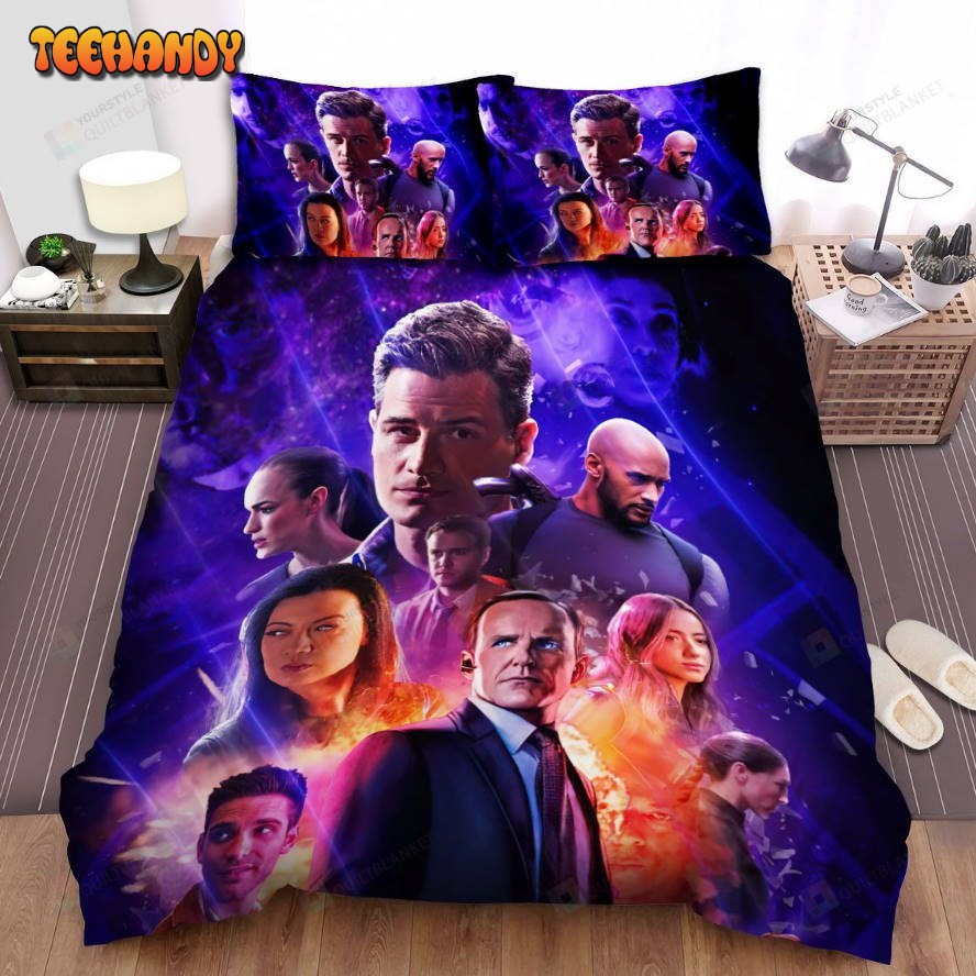 Agents Of S.H.I.E.L.D. Movie Poster 11 Spread Comforter Bedding Sets